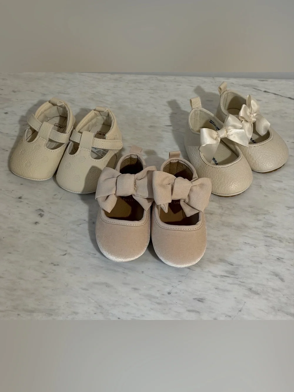 Bundle Mary Jane Baby Girl Shoes SIZE: 9-12 Months
